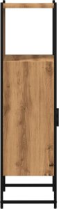 vidaXL vidaXL Szafka łazienkowa, dąb artisan, 33x33x120,5 cm 5