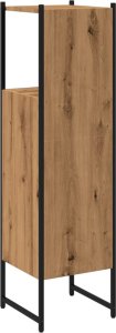 vidaXL vidaXL Szafka łazienkowa, dąb artisan, 33x33x120,5 cm 6