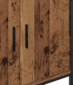 vidaXL vidaXL Szafka pod umywalkę, stare drewno, 60x30x60 cm 9