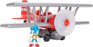 Jakks SONIC plane Tornado Biplane with Sonic figure 1