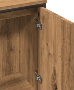 vidaXL vidaXL Szafka pod umywalkę, dąb artisan, 60x30x60 cm 10