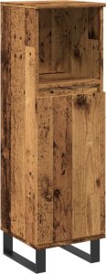 vidaXL vidaXL Szafka łazienkowa, stare drewno, 30x30x100 cm 2