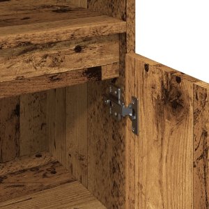 vidaXL vidaXL Szafka łazienkowa, stare drewno, 30x30x100 cm 8