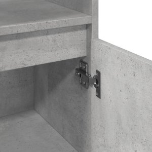 vidaXL vidaXL Szafka łazienkowa, szarość betonu, 30x30x100 cm 8