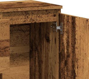 vidaXL Szafka, stare drewno, 102x35x70 cm 8
