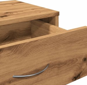 vidaXL vidaXL Szafka na kółkach, dąb artisan, 46x36x59 cm 9