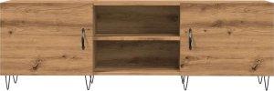 vidaXL Szafka TV, dąb artisan, 150x30x50 cm 4