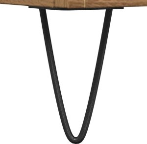 vidaXL Szafka TV, dąb artisan, 150x30x50 cm 9