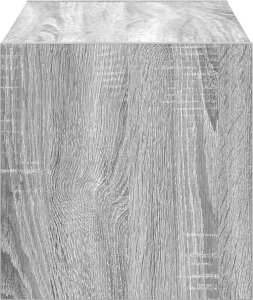 vidaXL vidaXL Stojak na buty, sztaplowany, szary dąb, 60x30x30,5 cm 5