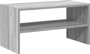 vidaXL vidaXL Stojak na buty, sztaplowany, szary dąb, 60x30x30,5 cm 6