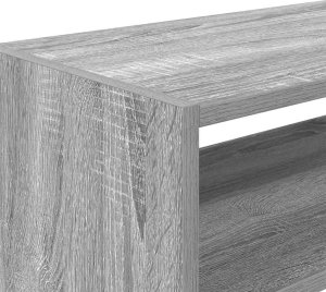 vidaXL vidaXL Stojak na buty, sztaplowany, szary dąb, 60x30x30,5 cm 7