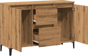 vidaXL Szafka, dąb artisan, 102x35x70 cm 5