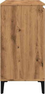 vidaXL Szafka, dąb artisan, 102x35x70 cm 6