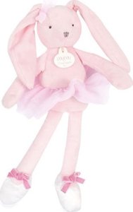 DOUDOU ET COMPAGNIE DOUDOU ET COMPAGNIE soft doll ballerina rabbit 30cm, DC3972 1