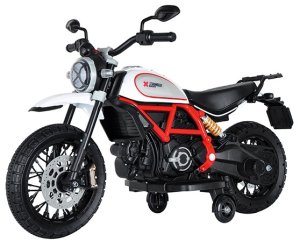 OCIE OCIE rechargeable motorcycle Ducati Scrambler desert sled, white, 8892 1