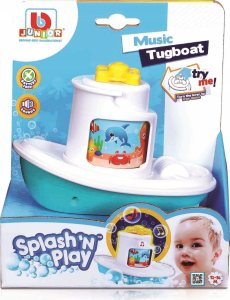 BB JUNIOR BB JUNIOR bath toy Splash 'N Play Music Tugboat, 16-89024 1