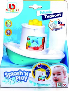 BB JUNIOR BB JUNIOR bath toy Splash 'N Play Music Tugboat, 16-89024 6