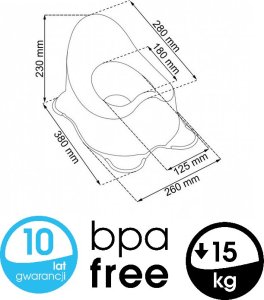 Keeeper KEEEPER potty PAW PATROL, white, 18670 2