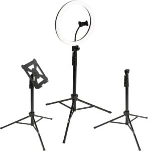 Lampka biurkowa D-Fruit D-Fruit ringlight 12' + stand 1