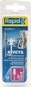 Elite Screens Rivets "Rapid" 3.2 x 8, 50 pcs. 2