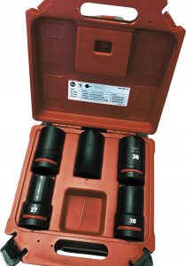 Milwaukee Impact head set (extended) 1" 5 pcs. (27,30,32,33,36mm) Milwaukee 1