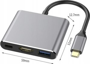 Adapter USB Platinet Platinet adapter Multimedia 3in1 (45984) 10