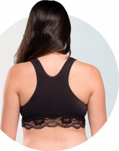 Carriwell CARRIWELL crossover sleeping nursing bra Black L 2512 4