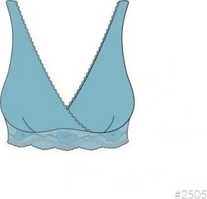 Carriwell CARRIWELL crossover sleeping nursing bra Black L 2512 7