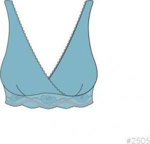 Carriwell CARRIWELL crossover sleeping nursing bra Black M 2511 4