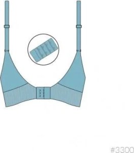 Carriwell CARRIWELL padded maternity & nursing bra Black XL 3323 5