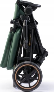 Wózek KinderKraft KINDERKRAFT stroller 3in1 PRIME 2 3IN1 MINK PRO DARK GREEN, KSPRIM02GRE300I 5