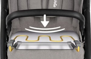 Wózek Joie JOIE stroller LITETRAX PRO, pebble, S2213BAPEB000 9
