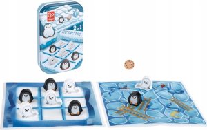 Hape HAPE 2 in 1 games Tic Tac Toe/ Snakes & Ladders, E0478A 1