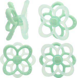 SafeTeddy Gryzak silikonowy kwiatek sensoryczny na ząbkowanie uspokajający SafeTeddy 4