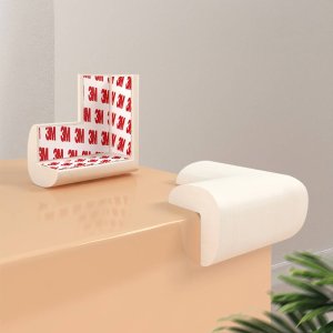 SafeTeddy Zabezpieczenie piankowe osłona na narożniki rogi mebli 3M 4szt SafeTeddy 3