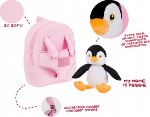 Perletti PERLETTI Mini backpack with removable plush Peggie penguin, 13078 3