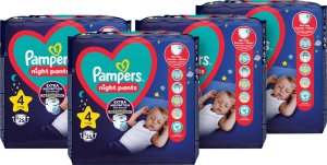Pampers Pieluchomajtki Pants Night Monthly Pack 4, 9-15 kg, 100 szt. 11