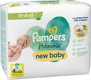 Pampers Chusteczki nawilżane Delicate Care New Baby 4 x 46 szt. 2
