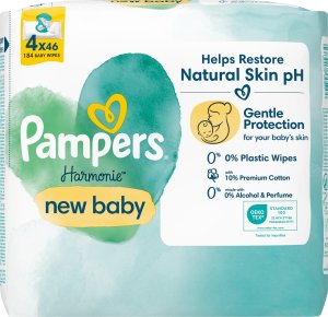Pampers Chusteczki nawilżane Delicate Care New Baby 4 x 46 szt. 14