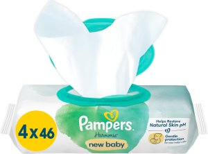 Pampers Chusteczki nawilżane Delicate Care New Baby 4 x 46 szt. 15