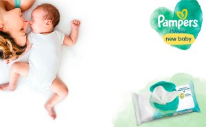 Pampers Chusteczki nawilżane Delicate Care New Baby 4 x 46 szt. 16