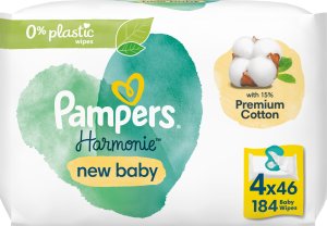 Pampers Chusteczki nawilżane Delicate Care New Baby 4 x 46 szt. 3