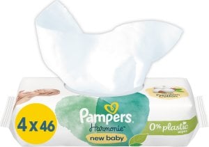 Pampers Chusteczki nawilżane Delicate Care New Baby 4 x 46 szt. 9