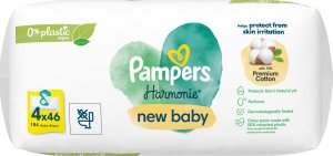 Pampers Chusteczki nawilżane Delicate Care New Baby 4 x 46 szt. 10