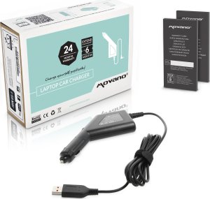 Ładowarka Movano Zasilacz samochodowy Movano 20v 2a (prostokątny Yoga 3 - Yoga 4) 40W do Tablet Lenovo Yoga3 Pro 1