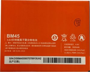 Bateria PhoneParts Bateria do Xiaomi BM45 1