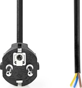 Kabel zasilający Nedis Nedis CEGL11930BK kabel zasilające Czarny 3 m 2