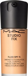 MAC MAC Studio Fix Fluid SPF15 24HR Matte Foundation + Oil Control 30ml. NC20 1