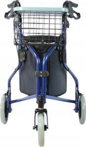 Reha Fund Praktyczny chodzik trójkołowy z koszykiem i torbą - RF-621 2