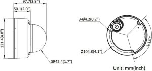 Kamera IP Hikvision Kamera IP DS-2CD1143G2-LIU(2.8mm) 4